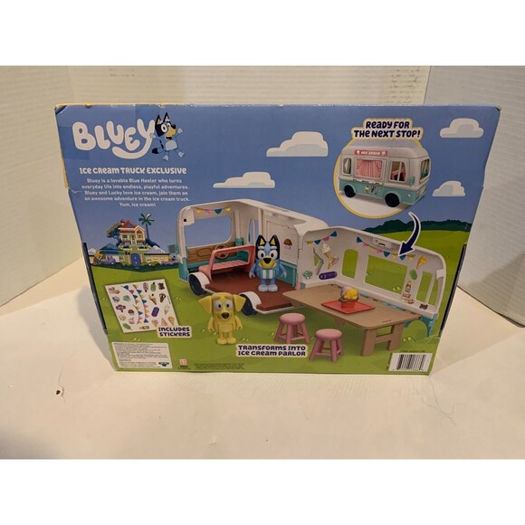 Bluey's Ice Cream Truck Transforming Playset NEW - (SEE PHOTOS) - Picture 3 of 3